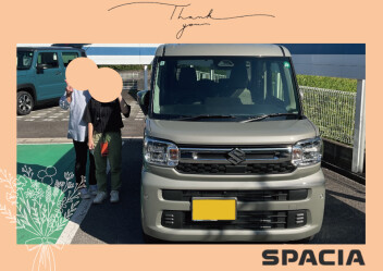 M様新型スペーシア納車☆彡